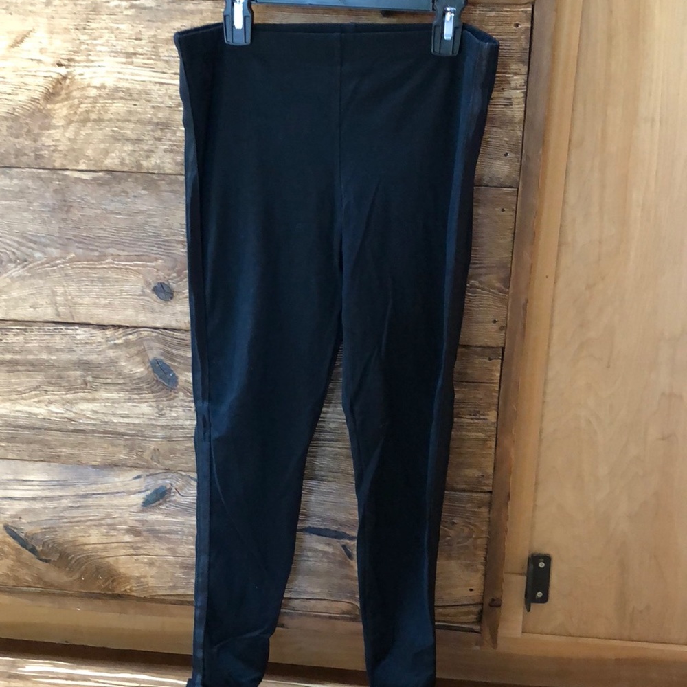 Ralph Lauren tuxedo stripe bow leggings pants